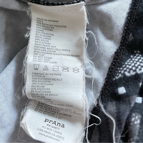 Prana geometric black tank dress, size small! Athleisure, Comfort & Lounge••• - Picture 13 of 16